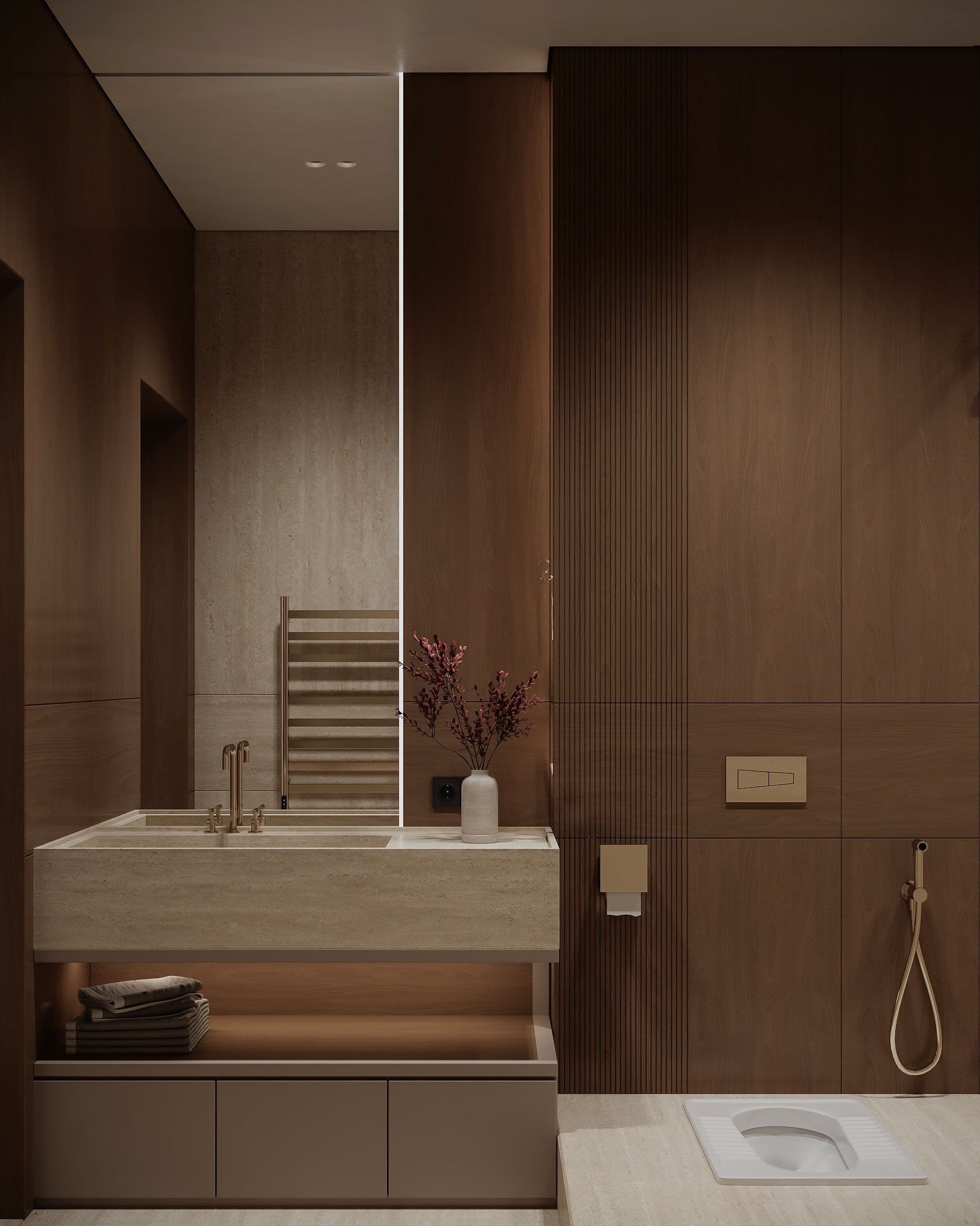 Master bathroom