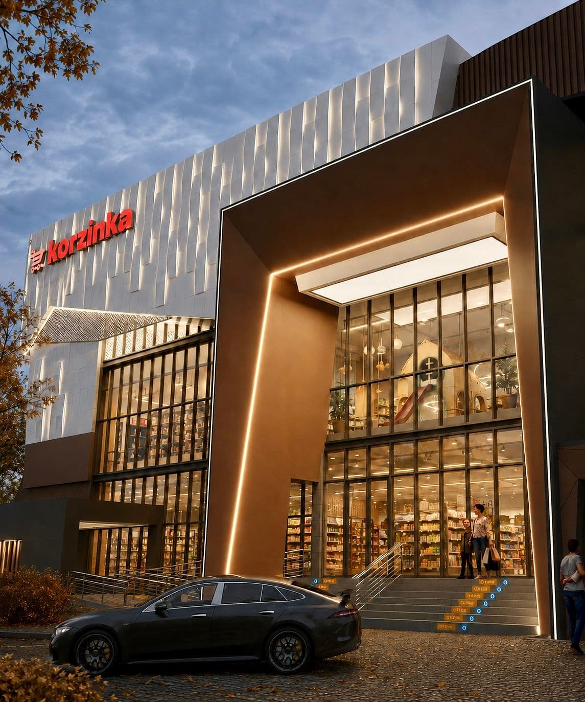 Korzinka & KFC Retail Complex