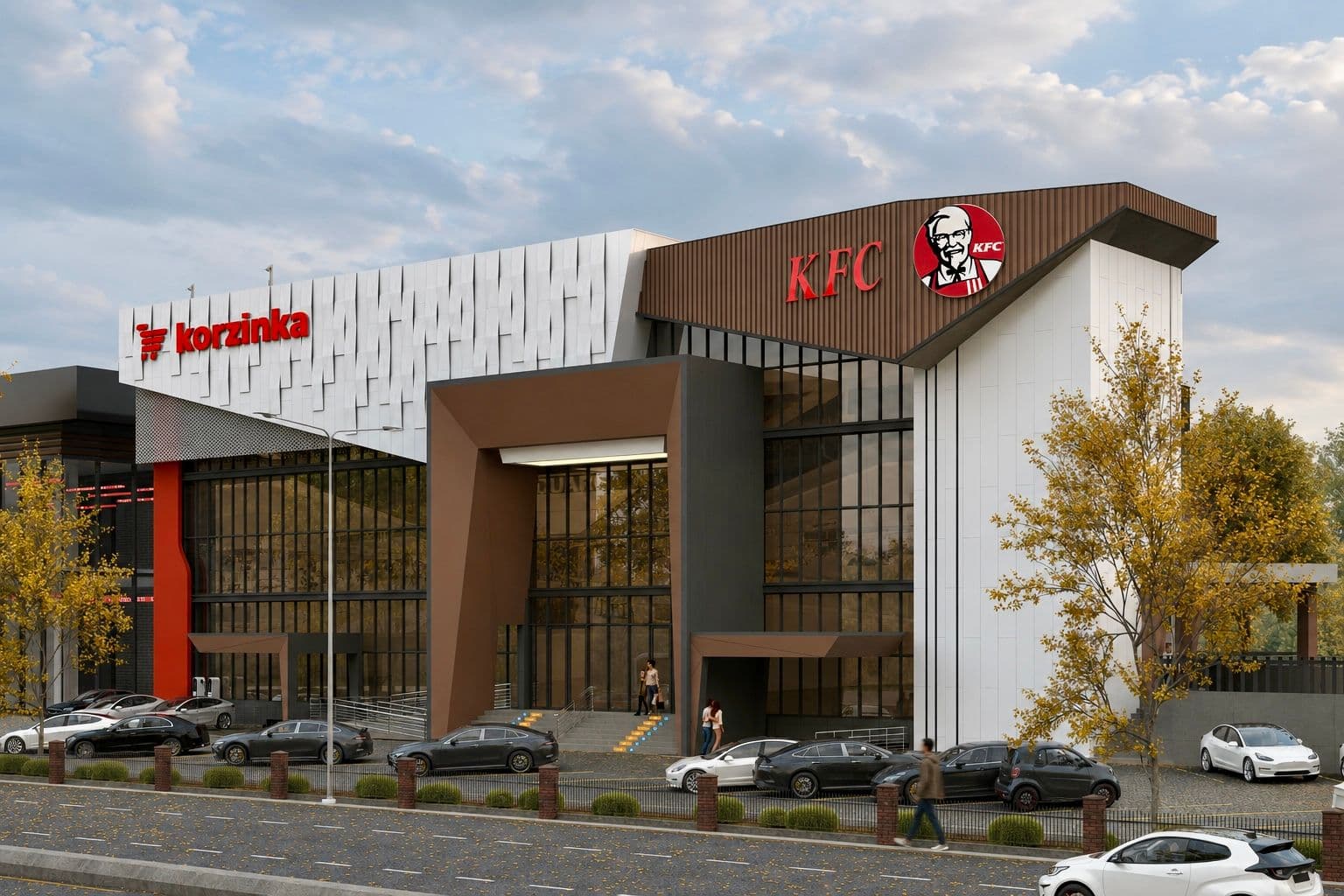 Korzinka & KFC Retail Complex