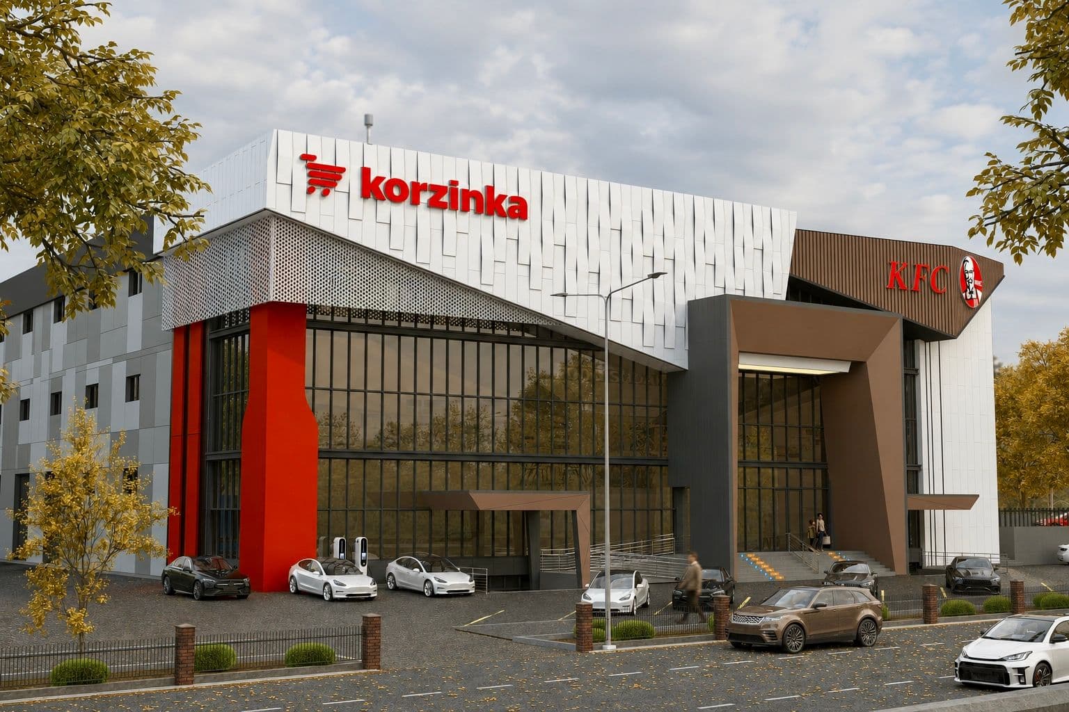 Korzinka & KFC Retail Complex