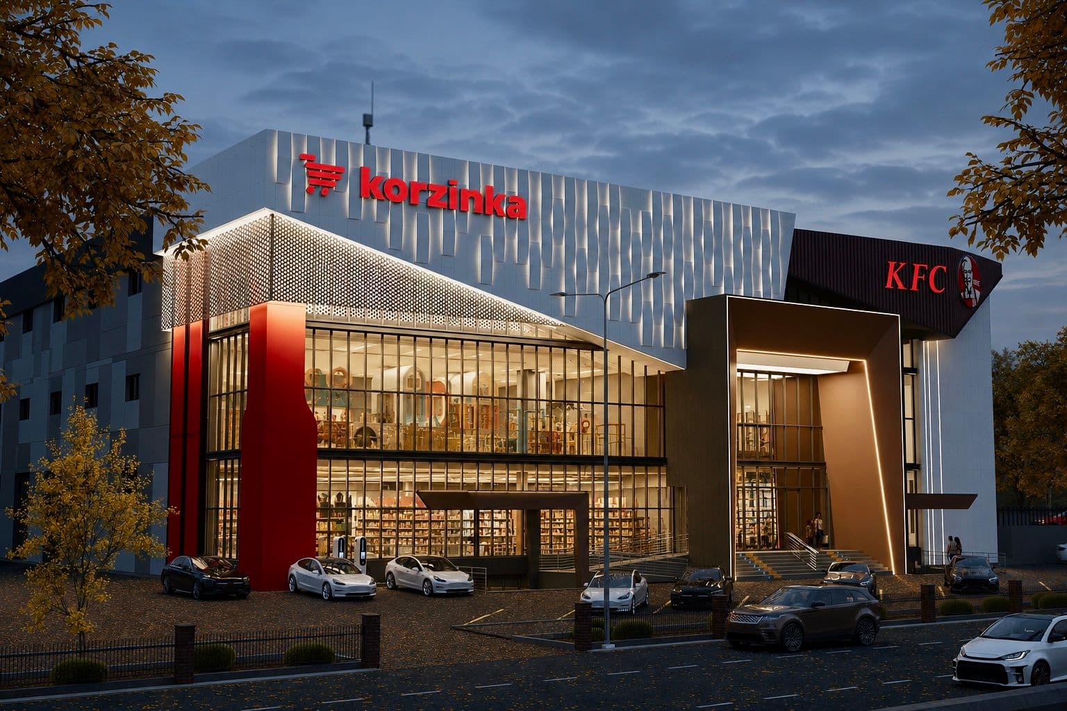 Korzinka & KFC Retail Complex