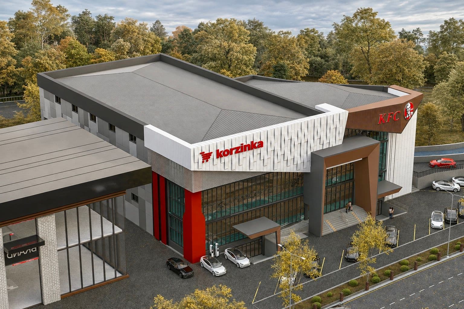 Korzinka & KFC Retail Complex